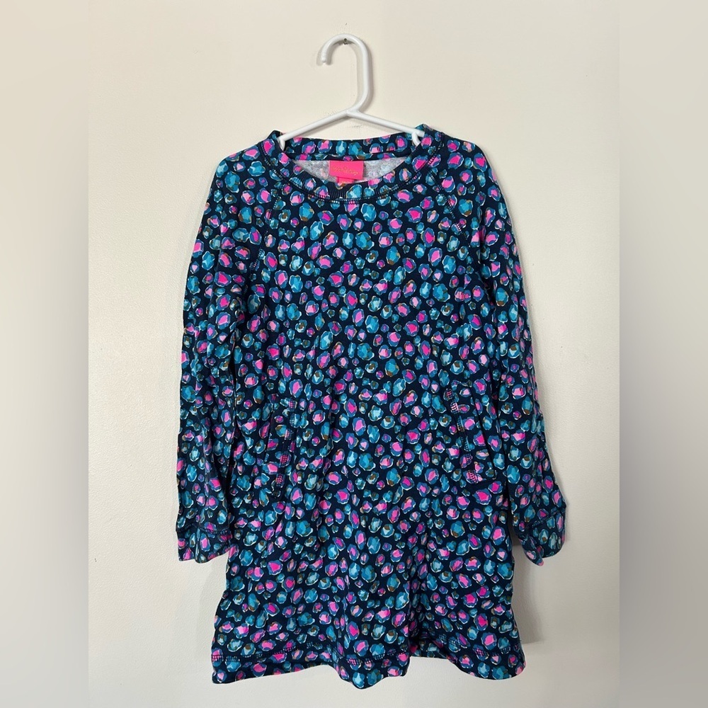 Lilly Pulitzer Girls Mini Beach Comber Dress Size 6/7